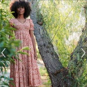 Christy Dawn Brooklyn Dress, Mandarin Ditsy Field size petite medium